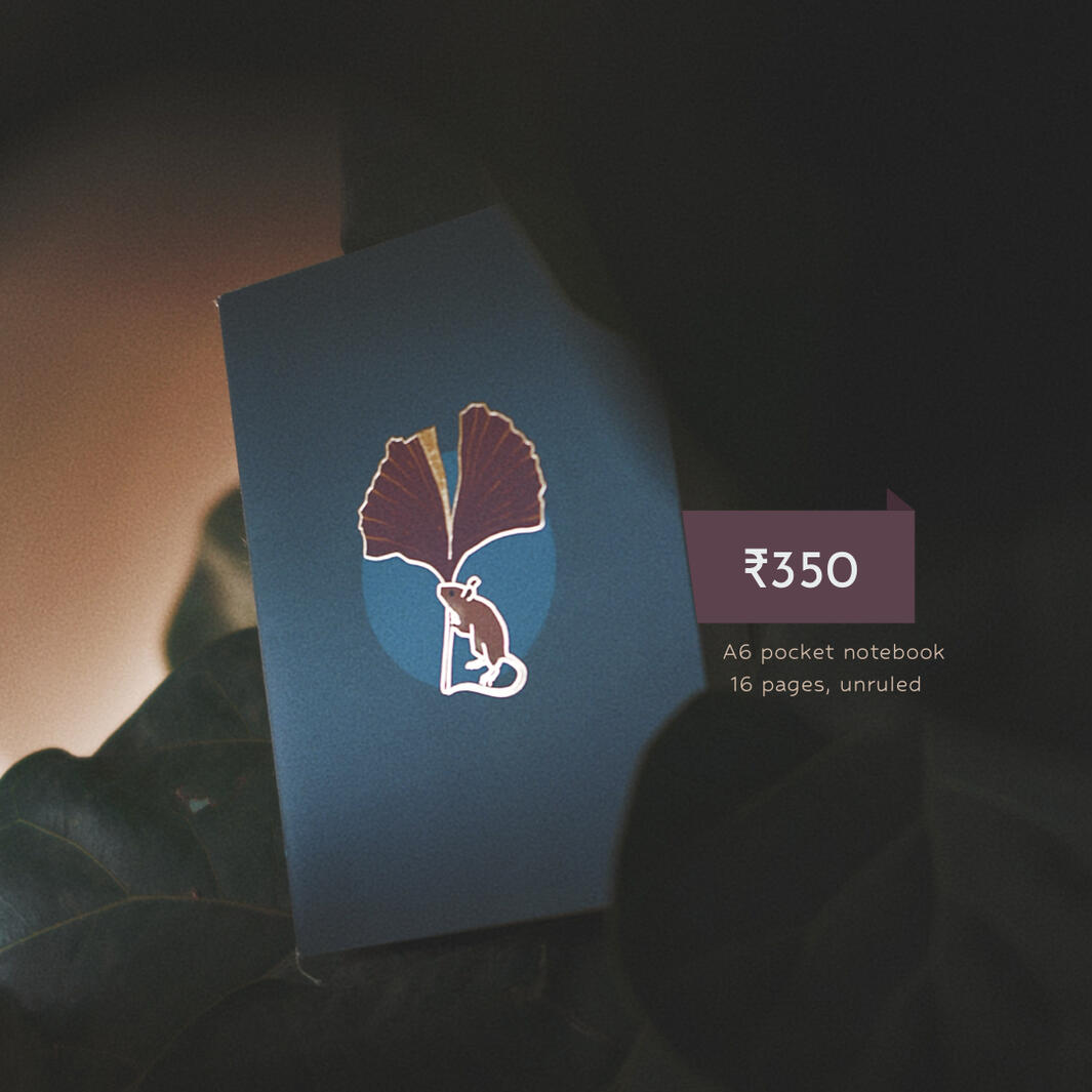 earthbound journals and notebooks saddle stitch gifting sustainable stationery gold foil uv velvet lamination nature mouse leaf